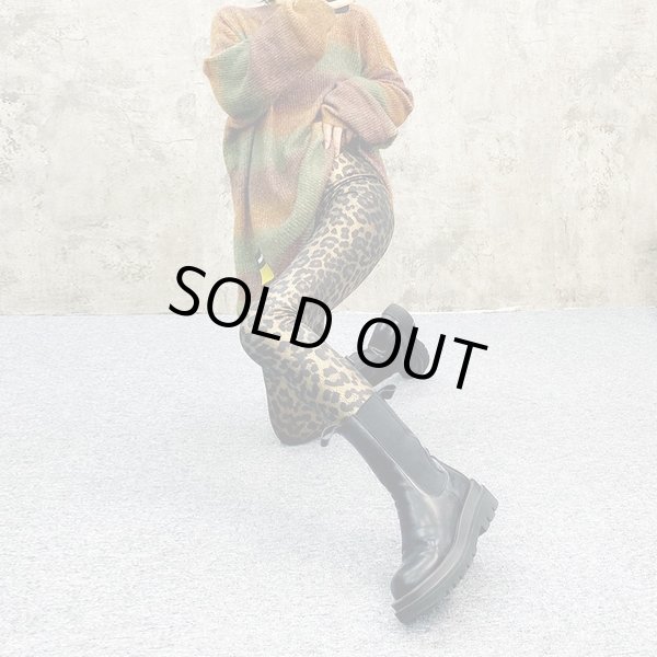 画像3: インパクト抜群の派手柄プリントデザイン　ストレッチレギンス (3)