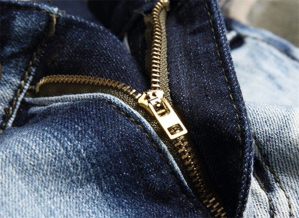 画像3: 個性派必見！メンズカジュアル ストリート系　迷彩柄切替デザイン　デニム/パンツ/ボトム　（納期２週間前後） (3)