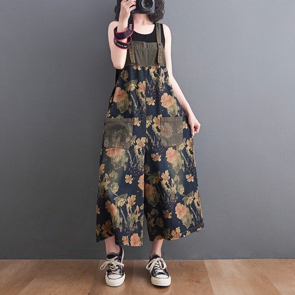 画像6: 目立ち度MAX！個性派ファッション デニム生地　オールインワン　サロペット　ワンピース【MARVELOUS　QUEEN】(納期2週間前後） (6)