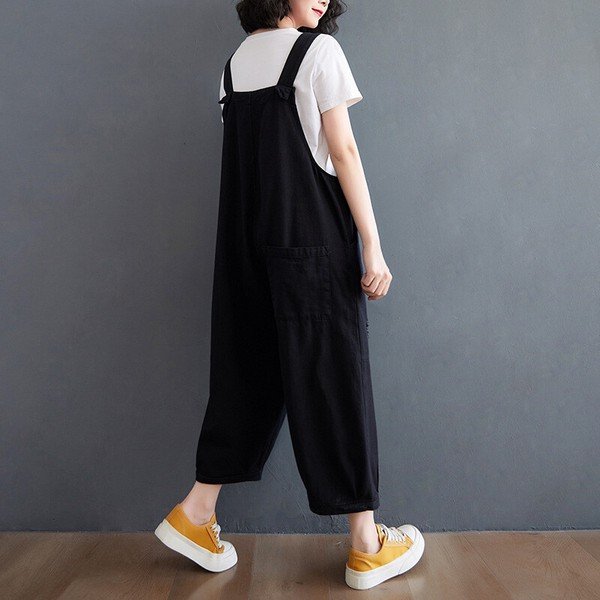 画像7: 個性派スタイル 　デニム生地デザイン　サロペット　ワンピース　オールインワン【MARVELOUS　QUEEN】(納期2週間前後） (7)