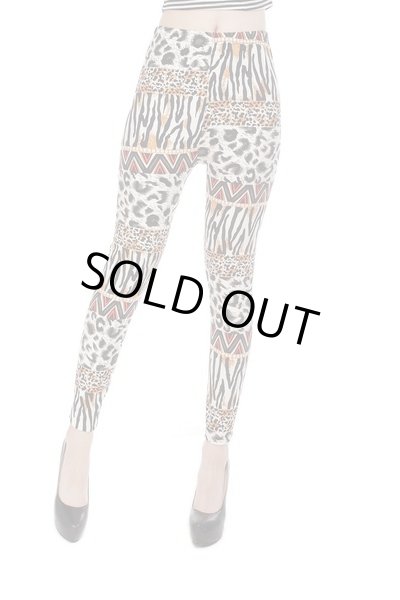 画像5: カジュアル・ダンサー必見！アニマル柄ストレッチレギンス【MARVELOUS　QUEEN】 (5)