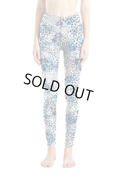 画像3: カジュアル・ダンサー必見！インパクト抜群のレオパ柄デザイン　ストレッチレギンス【MARVELOUS　QUEEN】 (3)