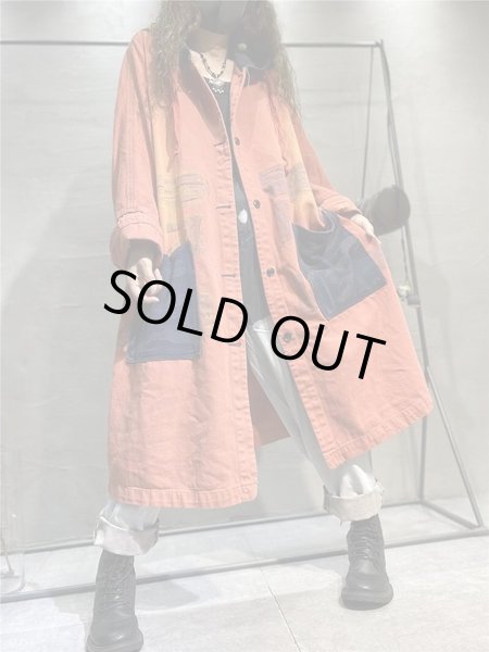 画像3: 個性派必見！カジュアル ストリート系　デニム生地デザイン　アウター　ジャケット　コート【MARVELOUS　QUEEN】 (3)