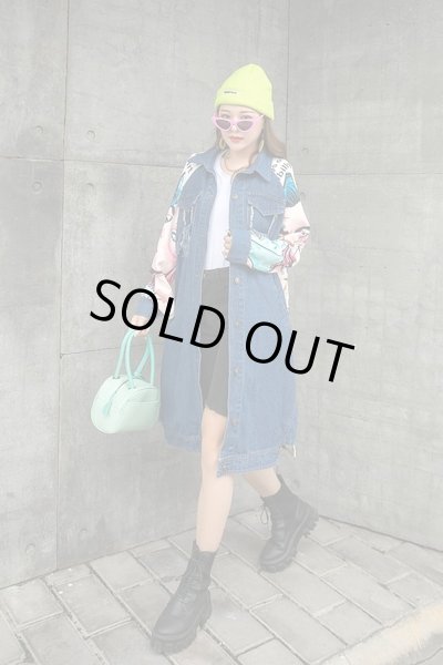 画像3: 目立ち個性派/ストリート系必見！インパクトありのプリントデザイン　ジャケット　アウター/トップス【MARVELOUS　QUEEN】 (3)