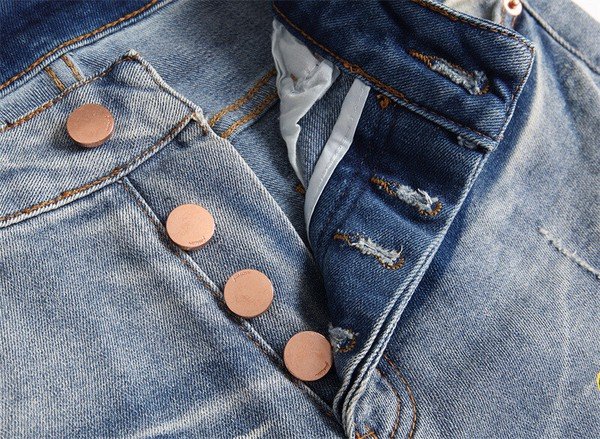 画像6: 個性派必見！メンズカジュアル ストリート系　 　ペイントデザイン　デニム/パンツ/ボトム　（納期２週間前後） (6)