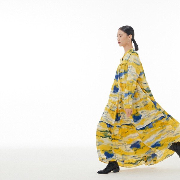 画像11: 個性派デザイン派手柄デザイン　ロングシャツワンピース【MARVELOUS　QUEEN】（納期2週間前後） (11)