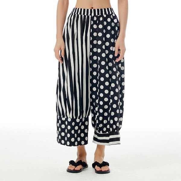 画像7: 目立ち度MAX！ドット柄デザイン　ワイドパンツ　ボトム【MARVELOUS　QUEEN】 (7)