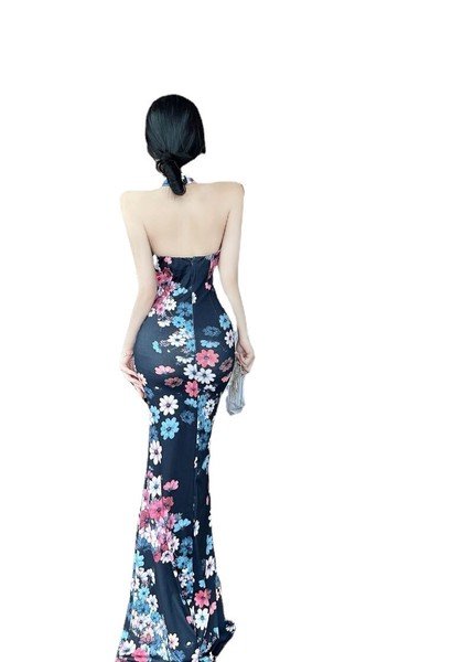 画像9: エレガントなベロア生地デザイン　フロントバックル　ミニドレス（納期2週間前後）【MARVELOUS　QUEEN】 (9)