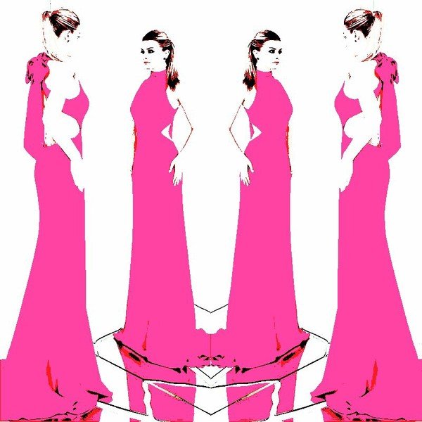 画像5: セクシー背中魅せデザインストレッチロングドレス【MARVELOUS　QUEEN】 (5)