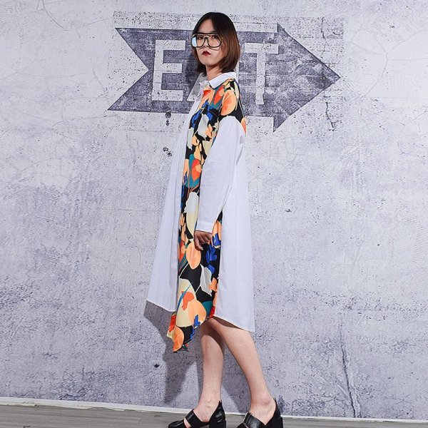 画像5: 目立ち度MAX！個性派ファッション　ゆったりデザイン/ワンピース【MARVELOUS　QUEEN】 (5)