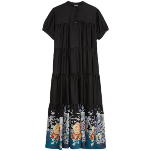 画像2: 個性派スタイル 　オシャレな派手柄　長袖ワンピース【MARVELOUS　QUEEN】 (2)