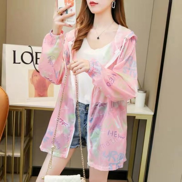 画像4: 目立ち個性派/ストリート系必見！シャカシャカ生地デザイン　フード付きアウター/トップス【MARVELOUS　QUEEN】 (4)