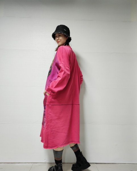 画像2: インパクトあり！目立ち度抜群！派手カワ　プリントデザイン　ゆったりワンピース【MARVELOUS　QUEEN】 (2)