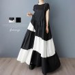 画像6: 個性派スタイル 　オシャレなフリルデザイン　サロペットスタイル　ワンピース【MARVELOUS　QUEEN】 (6)