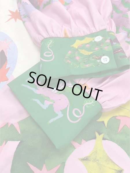 画像4: 派手柄デザイン　シャツワンピース【MARVELOUS　QUEEN】 (4)