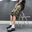 画像3: 個性派必見！迷彩柄デザイン　ハーフパンツ/ボトム　 (3)