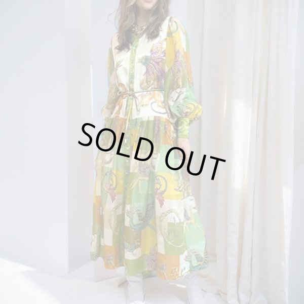 画像2: 派手柄デザイン　シャツワンピース【MARVELOUS　QUEEN】 (2)