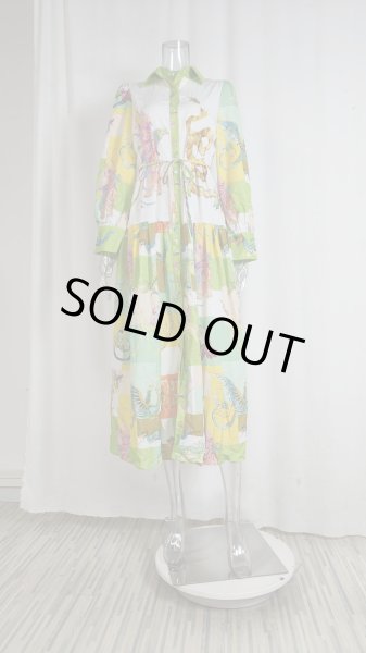 画像5: 派手柄デザイン　シャツワンピース【MARVELOUS　QUEEN】 (5)