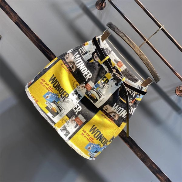 画像6: 目立ち個性派/個性派スタイル　迷彩柄デニム生地 　ボトムスカート【MARVELOUS　QUEEN】 (6)