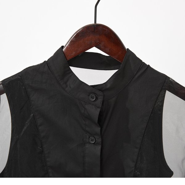 画像4: オシャレなシースルレース切替ワンピース　ワンピース【MARVELOUS　QUEEN】 (4)