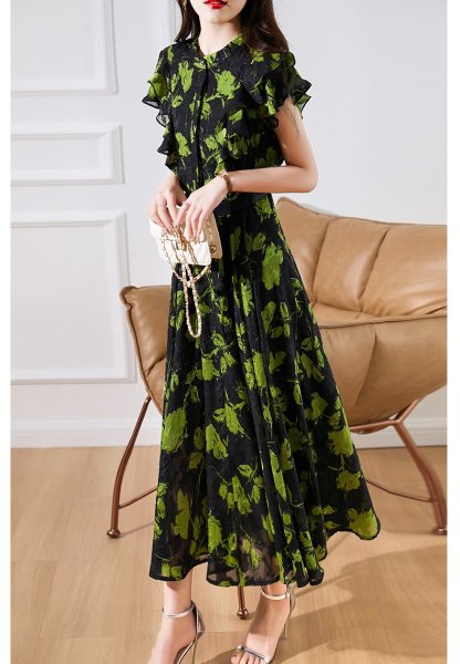 画像3: 派手柄デザイン　シャツワンピース【MARVELOUS　QUEEN】 (3)