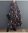 画像3: 個性派スタイル 　オシャレな派手柄　長袖ワンピース【MARVELOUS　QUEEN】 (3)