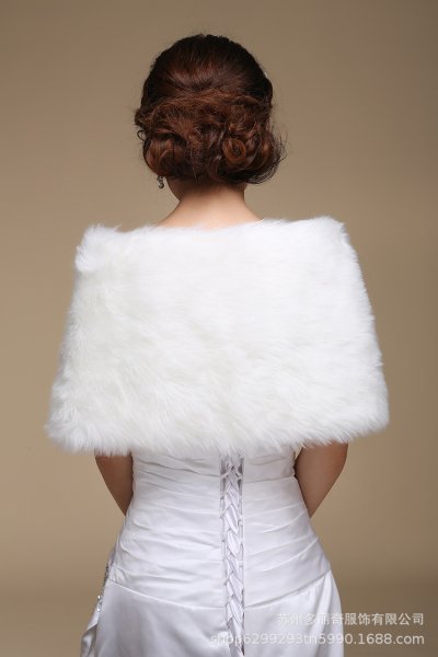 画像2: キャバクラ、ナイトワーク、パーティー、ステージ衣装、発表会 フォーマルに　ファーボレロ　羽織 (2)