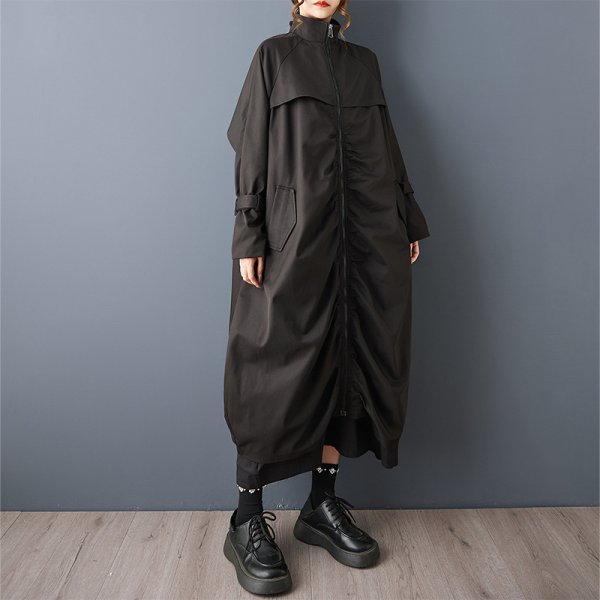 画像4: 個性派スタイル 　オシャレなデザイン　長袖ワンピース【MARVELOUS　QUEEN】 (4)