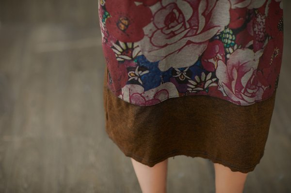 画像4: インパクトあり！目立ち度抜群！派手カワ　プリントデザイン　ゆったりワンピース【MARVELOUS　QUEEN】 (4)