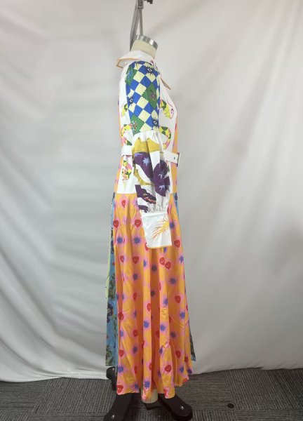 画像4: 派手柄デザイン　シャツワンピース【MARVELOUS　QUEEN】 (4)