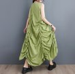 画像3: 個性派スタイル 　オシャレなギャザーデザイン　シャツワンピース【MARVELOUS　QUEEN】 (3)