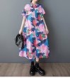 画像3: 個性派スタイル 　オシャレな派手柄　シャツワンピース【MARVELOUS　QUEEN】 (3)
