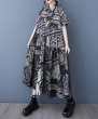 画像2: 個性派スタイル 　オシャレな派手柄　シャツワンピース【MARVELOUS　QUEEN】 (2)