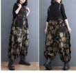 画像2: 目立ち度MAX！個性派ファッション デニム生地　オールインワン　サロペット　ワンピース【MARVELOUS　QUEEN】(納期2週間前後） (2)