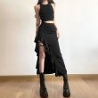 画像5: 目立ち個性派/個性派スタイル　セクシーなサイド魅せデザイン　ストレッチスカート【MARVELOUS　QUEEN】 (5)