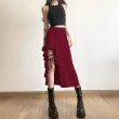 画像3: 目立ち個性派/個性派スタイル　セクシーなサイド魅せデザイン　ストレッチスカート【MARVELOUS　QUEEN】 (3)